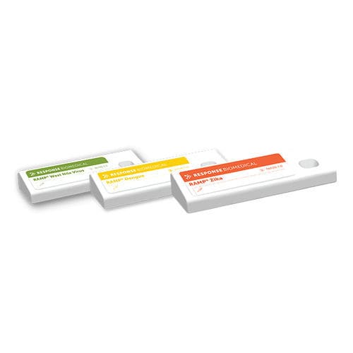 Prueba rápida del dengue - RAMP®  - Response Biomedical Corporation - del virus del Zika / de la fiebre del Nilo Occidental / virus del Nilo Occidental