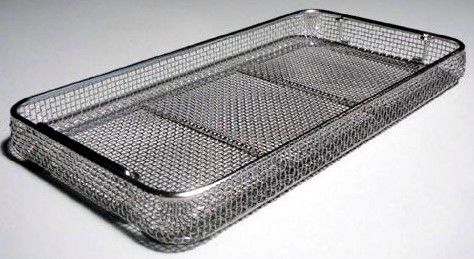 Recipiente de esterilización para instrumental - XX-Cleantec - RfQ-Medizintechnik - perforado / enrejado