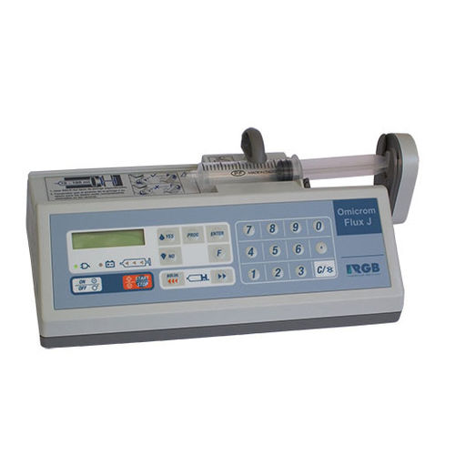 Bomba de jeringa 1 vía - Omicrom  Flux-J - RGB Medical Devices - automática