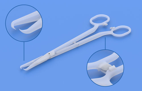 Pinza para ginecología - Tirapalle - RI.MOS. - de agarre / desechable