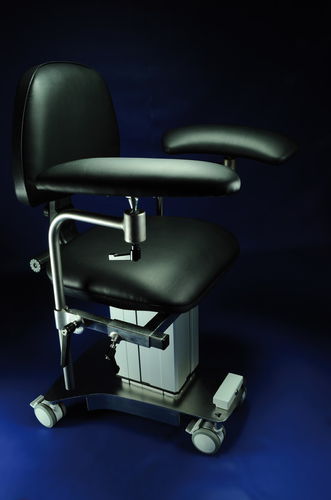 Silla con reposabrazos - GOLEM O - RQL - GOLEM tables - con ruedas / eléctrica