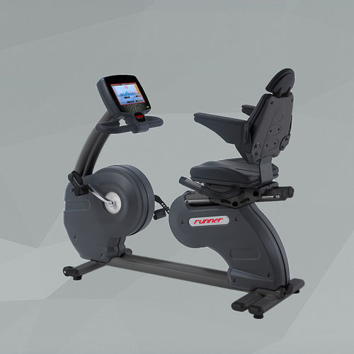 Bicicleta estática semiinclinada - REC-CYCLING EM-7412 - Runner