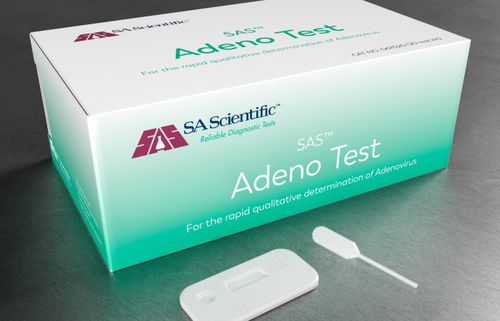 Prueba rápida de adenovirus - 067020 - SA Scientific - para enfermermedades infecciosas / para antígenos / nasal
