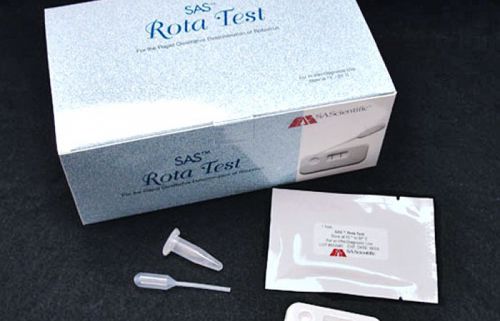 Prueba rápida para enfermermedades infecciosas - 069020 - SA Scientific - para antígenos / de rotavirus / de heces
