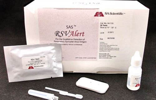 Prueba rápida para enfermermedades infecciosas - RSVAlert - SA Scientific - para antígenos / de virus respiratorio sincitial / nasofaríngea