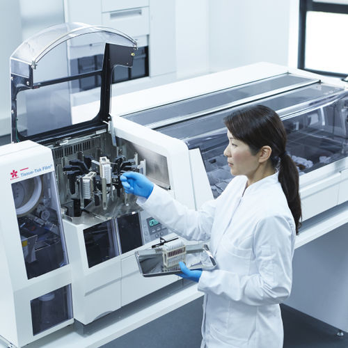 Sistema de preparación de muestras automático - Tissue-Tek Prisma® Plus - Sakura Finetek Europe - de laboratorio / para tinción de portaobjetos / para histologia