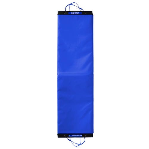 Tabla de traslado de pacientes - BLUE LONG WIDE - Samarit Medical - con superficie deslizante / ligera / con asas