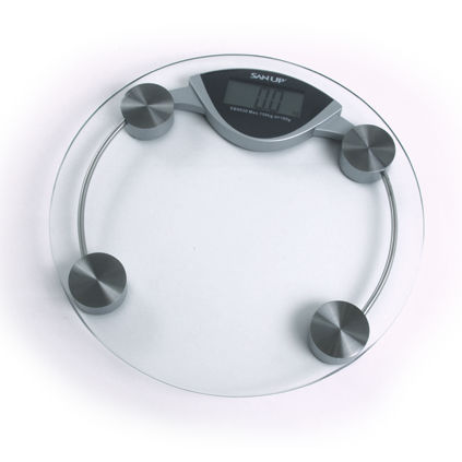 Balanza pesa-personas electrónica - 1818 - SAN UP - doméstica / plataforma / con pantalla LCD