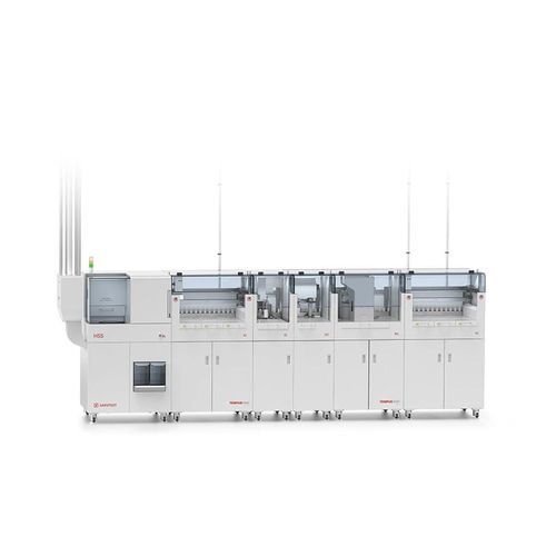 Sistema de automatización de laboratorio para el traslado de tubos - Tempus1800® Fero - Sarstedt - de desencapsulado de tubos / de encapsulado de tubos / pre-analítica