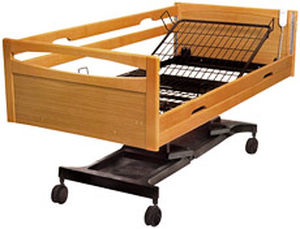 Cama para asistencia domiciliaria - HCB 694 - Savion Industries - eléctrica / hidráulica / neumática