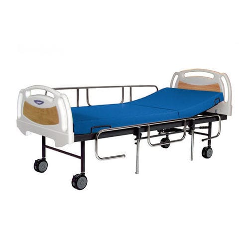 Cama de hospital - FH 2096 - Savion Industries - manual / de altura fija / con ruedas