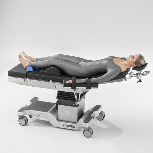 Soporte para espalda para mesa de operaciones - 101.0441.1 - SCHMITZ medical GmbH - de acero inoxidable / de espuma / de gel