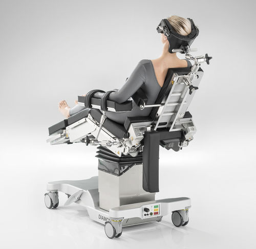 Soporte para espalda para mesa de operaciones - 101.0244.1 - SCHMITZ medical GmbH - de acero inoxidable / de espuma / de gel