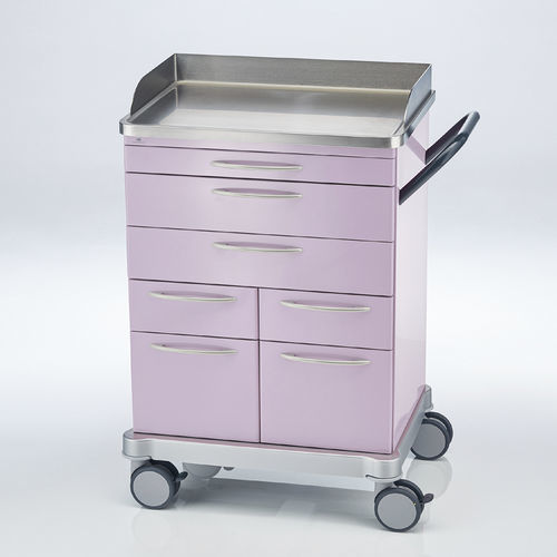 Carro médico - 260.0036.0 - SCHMITZ medical GmbH - de uso general / de medicamentos / multifunción