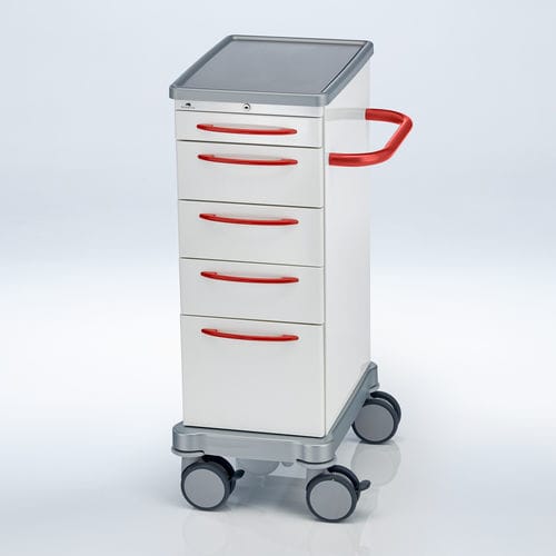 Carro médico - 260.0039.0 - SCHMITZ medical GmbH - de uso general / de medicamentos / multifunción