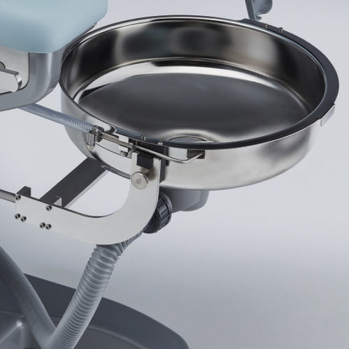Portacuencos para sillón de reconocimiento - 101.0658.1 - SCHMITZ medical GmbH - de acero inoxidable