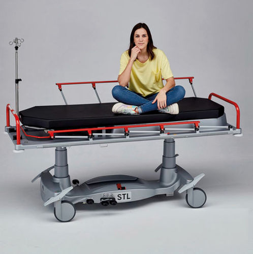 Carro camilla de transporte - STL - SCHMITZ medical GmbH - hidráulico / de altura variable / Trendelenburg