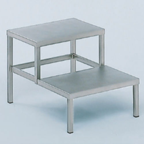 Escalón de ayuda 2 peldaños - 251.1020.0 - SCHMITZ medical GmbH - de acero inoxidable / quirúrgico / antideslizante
