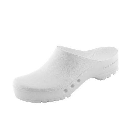 Zueco hospitalario unisex - 32350-00-00.11 - Schürr Schuhvertrieb - lavable / antiestático / blanco