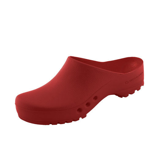 Zueco hospitalario unisex - 32453-00-00.36 - Schürr Schuhvertrieb - lavable / antiestático / blanco