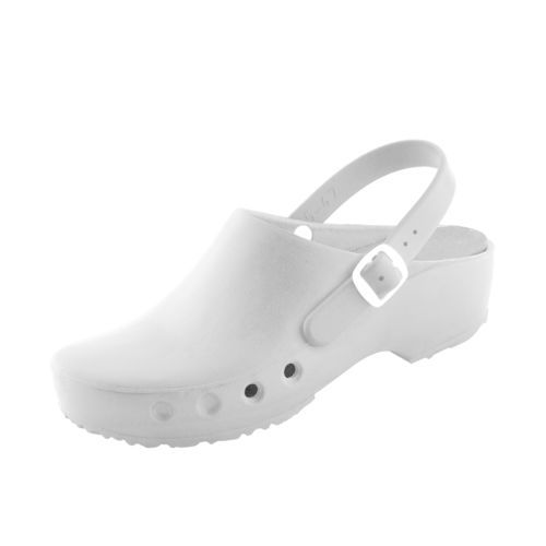 Zueco hospitalario unisex - 32270-00-80.75 - Schürr Schuhvertrieb - lavable / antiestático / blanco