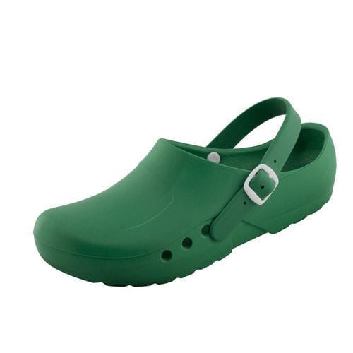 Zueco hospitalario unisex - 32871-00-00.64 - Schürr Schuhvertrieb - lavable / antiestático / blanco