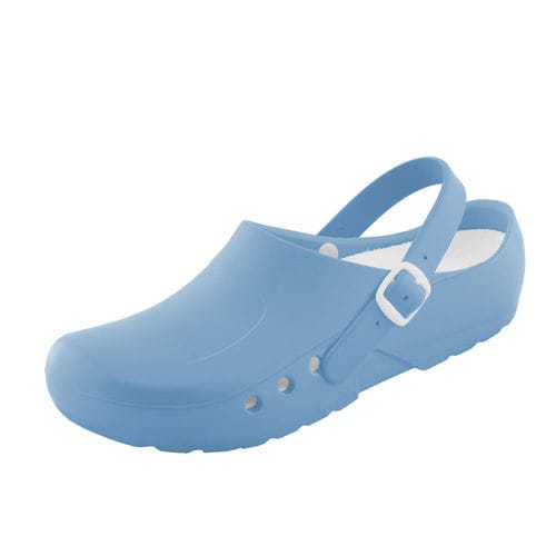 Zueco hospitalario unisex - 32975-00-55.138 - Schürr Schuhvertrieb - lavable / antiestático / blanco