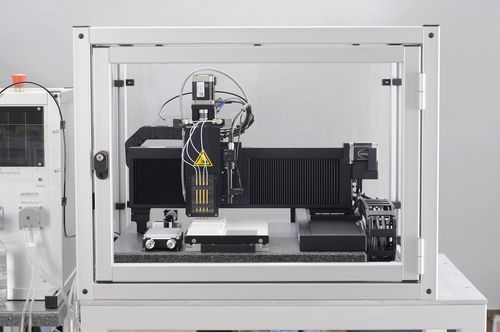 Dispensador de medios automatizado - sciFLEXARRAYER S3 - Scienion AG - de laboratorio / para investigación y desarrollo / compacto