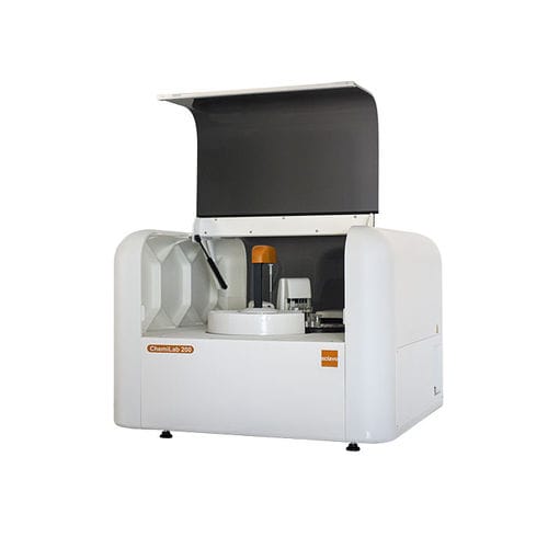 Analizador de quimica clinica automático - ChemiLab 200 - Sclavo Diagnostics International  - de mesa / aleatorio / clínico