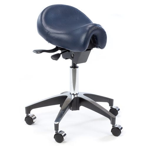 Taburete para consulta médica - Deluxe  - SEERS Medical - de altura variable / giratorio / basculante