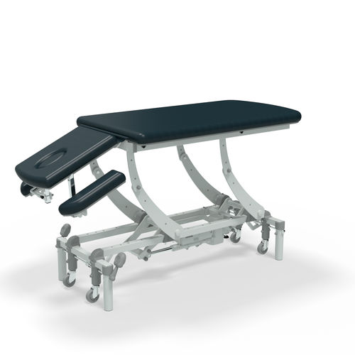 Mesa de reconocimiento de fisioterapia - NV2569-CLS-1WH-LO - SEERS Medical - eléctrica / de altura variable / con respaldo regulable