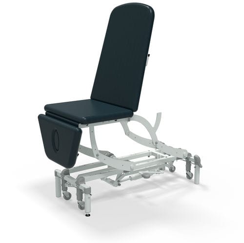Mesa de reconocimiento de fisioterapia - NV3556-CLS - SEERS Medical - hidráulica / de altura variable / con respaldo regulable