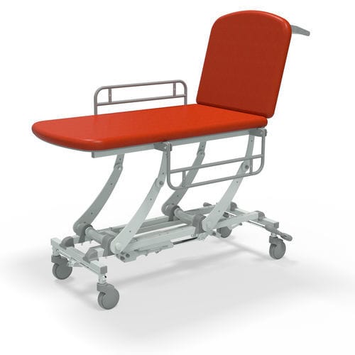 Mesa de exploración general - NV2470-PRM-2WH-DG - SEERS Medical - eléctrica / con respaldo regulable / de altura variable