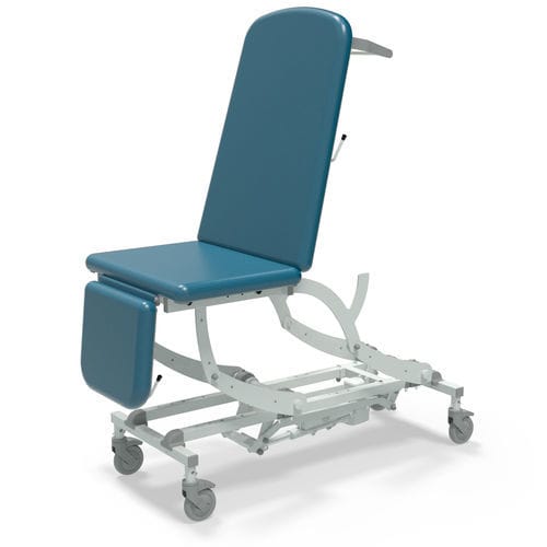 Mesa de exploración general - NV9466-CLS-1WH - SEERS Medical - para ecografía / eléctrica / con respaldo regulable