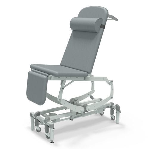 Mesa de exploración general - NV9496-PRM-DSP - SEERS Medical - para ecografía / eléctrica / con respaldo regulable