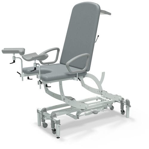 Mesa de exploración ginecológica - NV8653-CLS-DB - SEERS Medical - hidráulica / con respaldo regulable / de altura variable