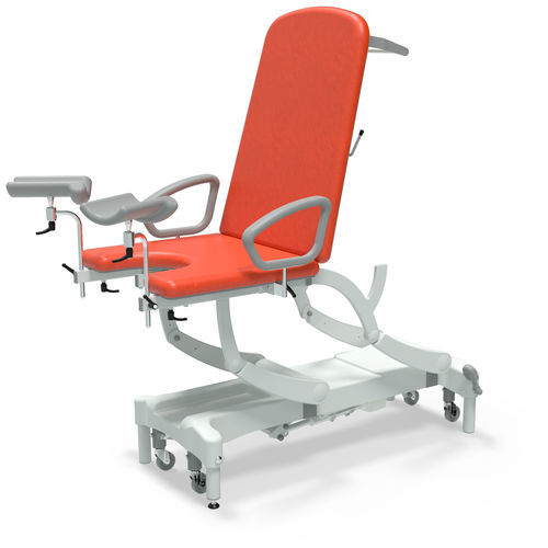 Mesa de exploración ginecológica - NV8553-PRM-DB - SEERS Medical - manual / hidráulica / con respaldo regulable