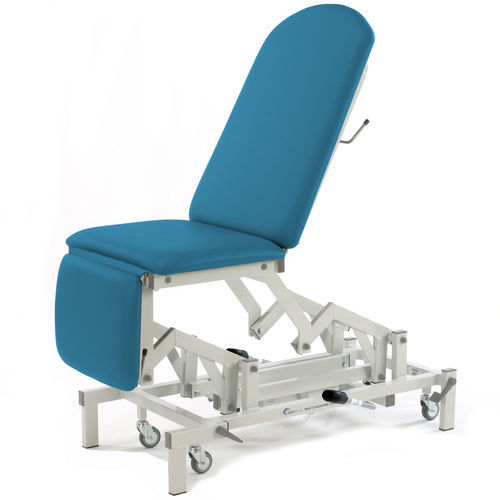 Mesa de exploración general - SM9556 - SEERS Medical - hidráulica / con respaldo regulable / de altura variable