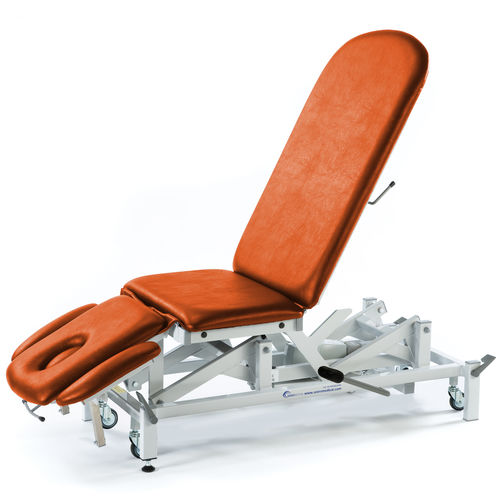 Mesa de reconocimiento de fisioterapia - ST3559 - SEERS Medical - hidráulica / de altura variable / con ruedas
