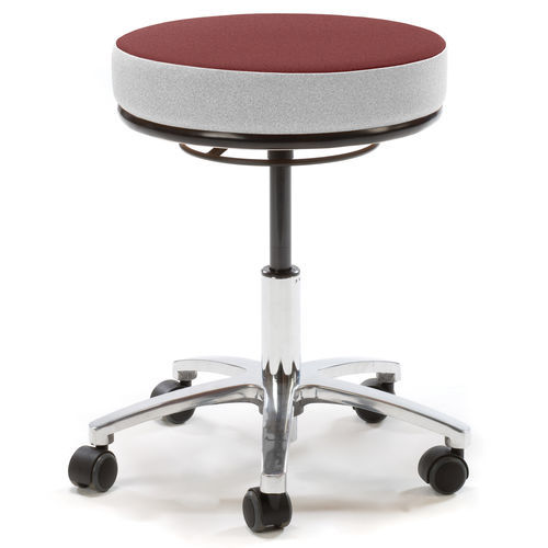 Taburete para consulta médica -  MC6164 - SEERS Medical - de altura variable / giratorio / neumático