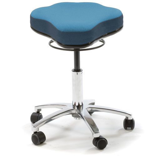 Taburete para consulta médica - MC6168 - SEERS Medical - de altura variable / giratorio / neumático