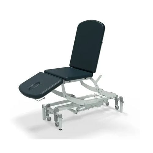 Mesa de reconocimiento de fisioterapia - NV3567-CLS-1WH - SEERS Medical - eléctrica / de altura variable / con respaldo regulable