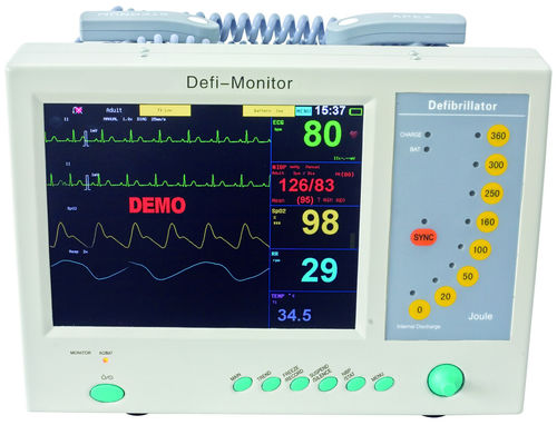 Desfibrilador externo manual - PT-9000B - Seeuco Electronics Technology  - con monitor de ECG