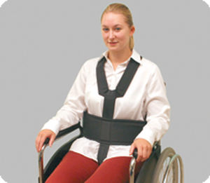 Correa de sujeción para silla de ruedas - 6240  - SEGUFIX-Bandagen Das Humane System - abdominal / pélvico