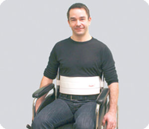 Correa de sujeción para silla de ruedas - 7740 - SEGUFIX-Bandagen Das Humane System - abdominal