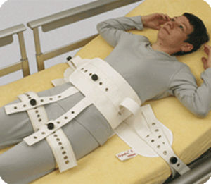 Correa de sujeción para cama de hospital - 2231 - SEGUFIX-Bandagen Das Humane System - abdominal / de muslo