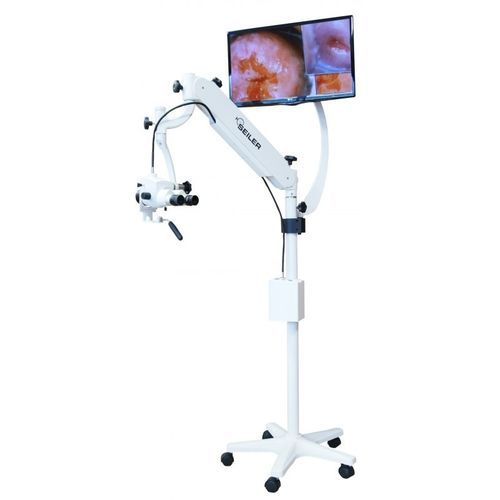 Colposcopio vídeo - 985 - Seiler Medical - binocular / en carro