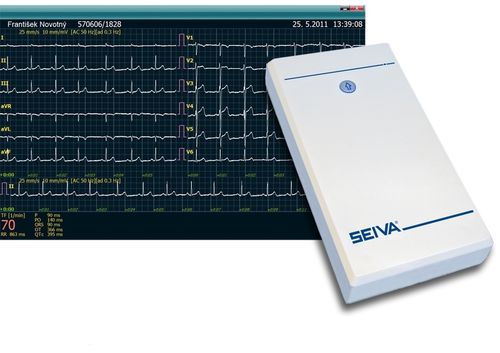 Electrocardiógrafo para diagnóstico en reposo - Praktik - Seiva - 12 canales / para PC / inalámbrico
