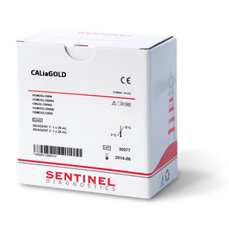 Kit de reactivos en solución - CALiaGold® - SENTINEL DIAGNOSTICS - de diagnóstico / de calibración / para muestras de heces