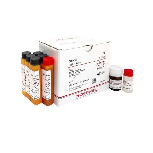 Kit de reactivos de cobre - 17638H - SENTINEL DIAGNOSTICS - de suero / plasma / de química clínica